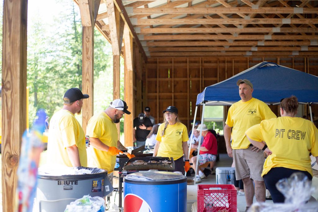 The Brookhaven Pavilion being used for a recent event.