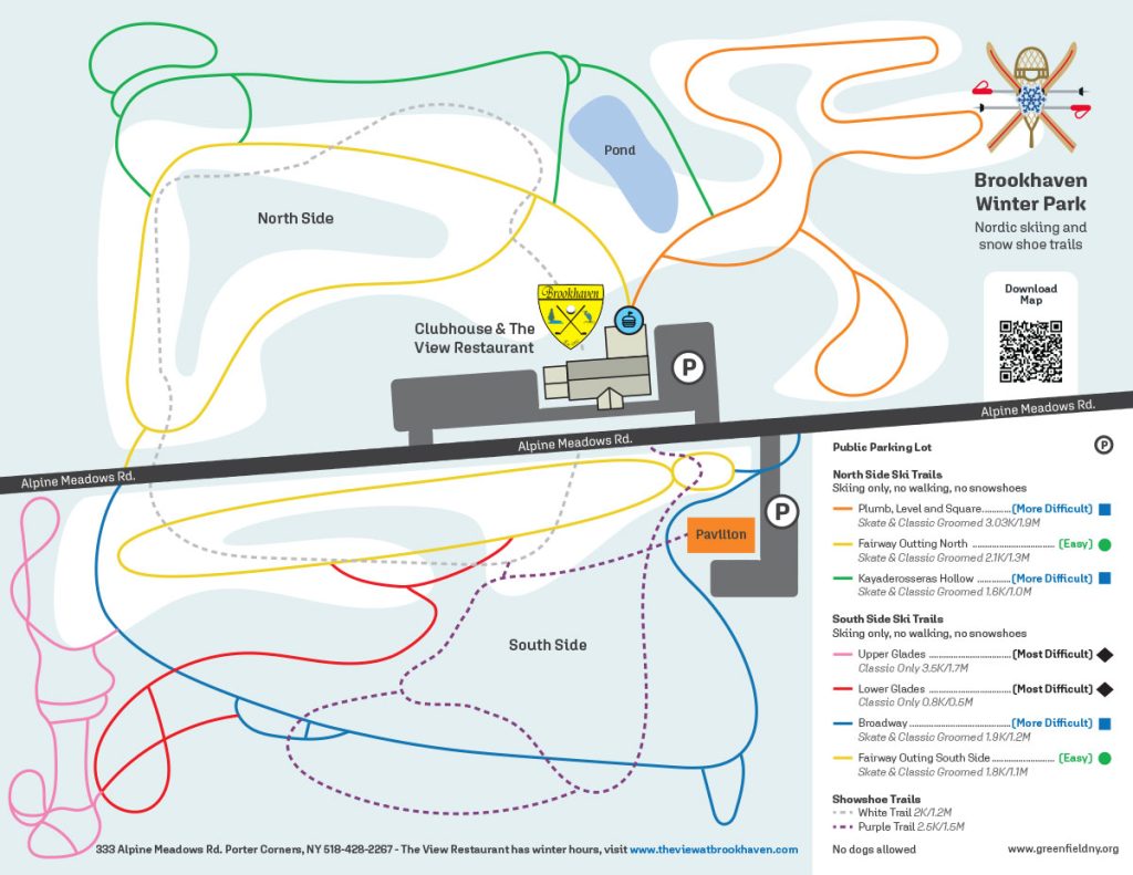 Brookhaven Winter Park Map