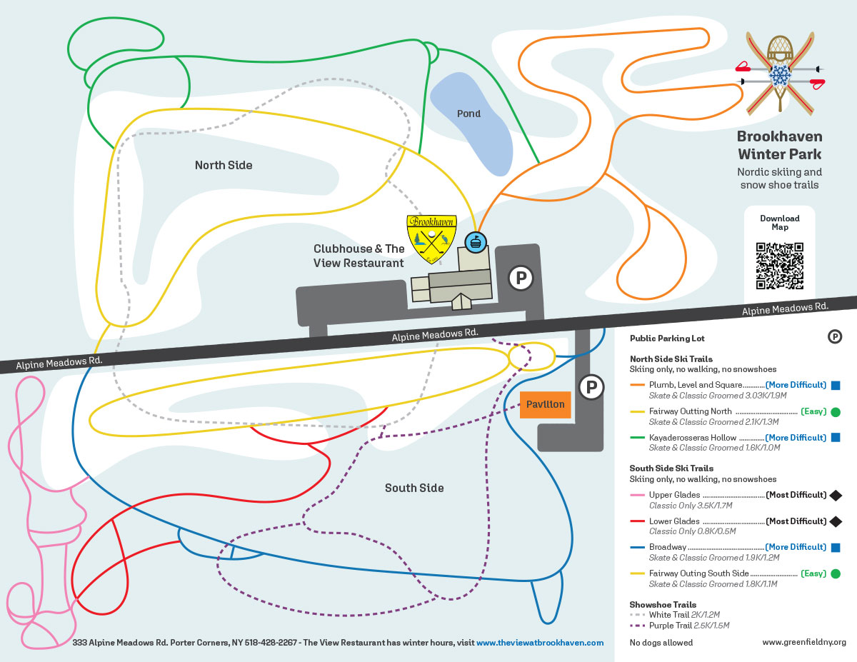 Brookhaven Winter Park Map