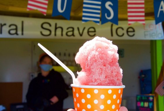 Frosty Shave Ice Truck is Chilling at the Farmers Market