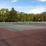 tennis courts