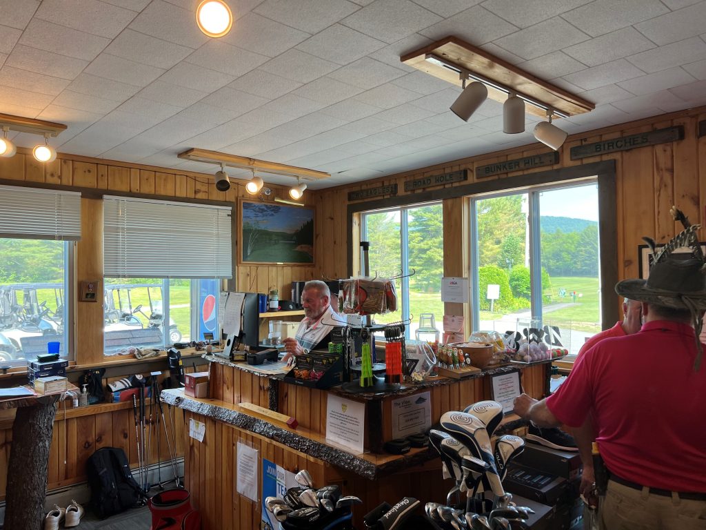 The pro shop.