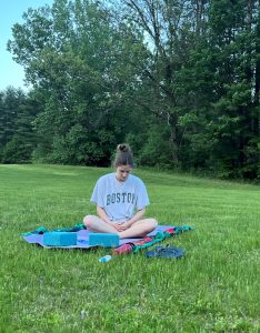 The park is a peaceful place to meditate.