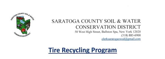 Saratoga County Tire Recycling Program