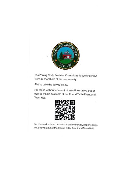 ZONING CODE COMMITTEE SURVEY